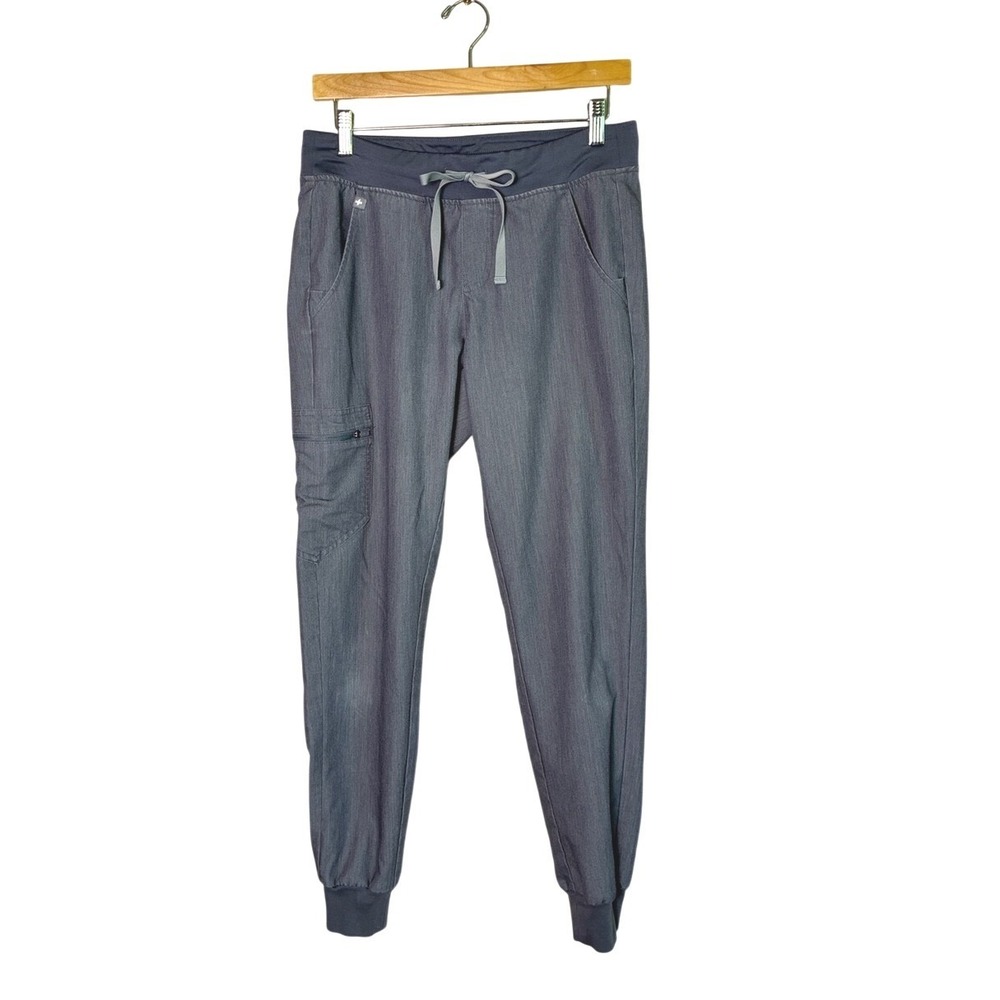 FIGS Women's Small Graphite Midrise Scrub Pant Zamora Joggers Medical Hospital